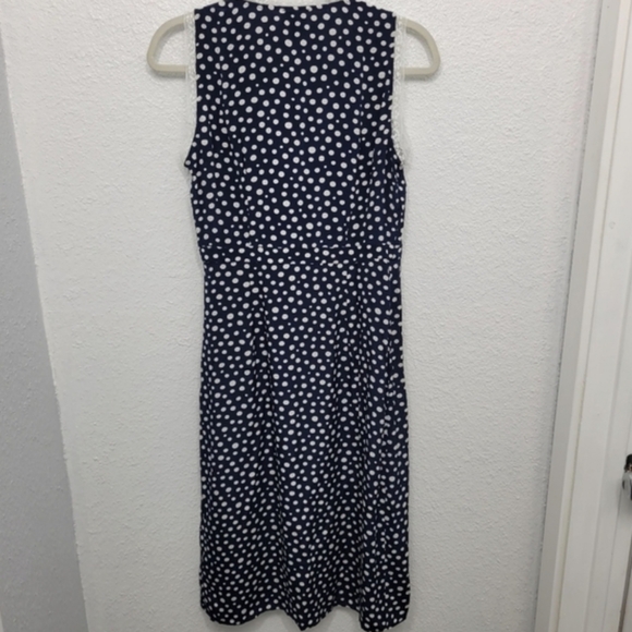 J Crew Rouje X J.Crew Rencard wrap dress CN705 Size 6 NWT Blue White - Picture 6 of 8